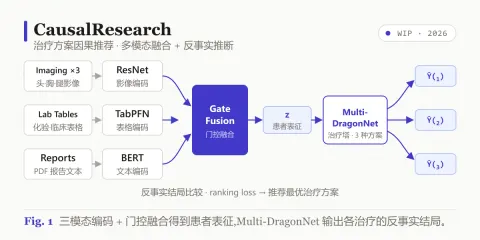 CausalResearch / 针对治疗方案的反事实因果推断